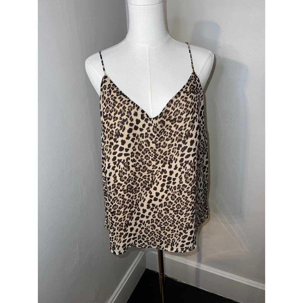 Vince Camuto Leopard Print Cami top Size M (B30215)